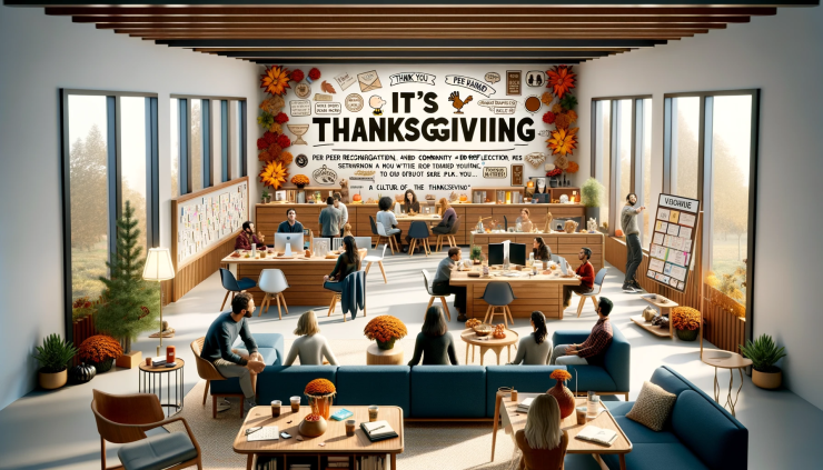 Gratitude as a Management Tool: Embracing Thanksgiving's Lessons in the Workplace